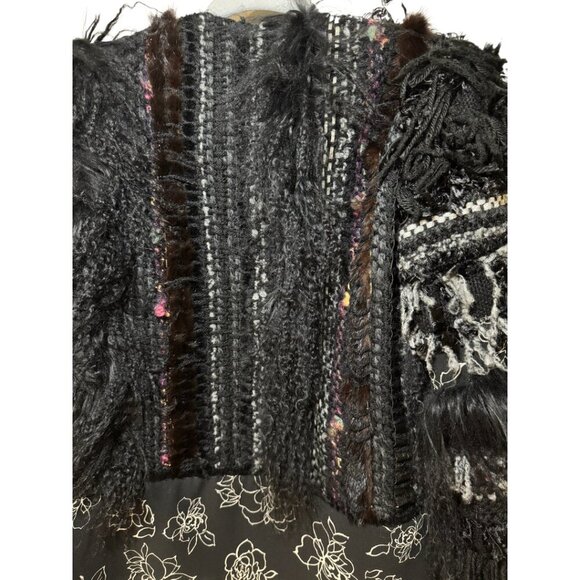 Zaharoff Women's Jacket with Fur Stripes and embellishments - Picture 6 of 6